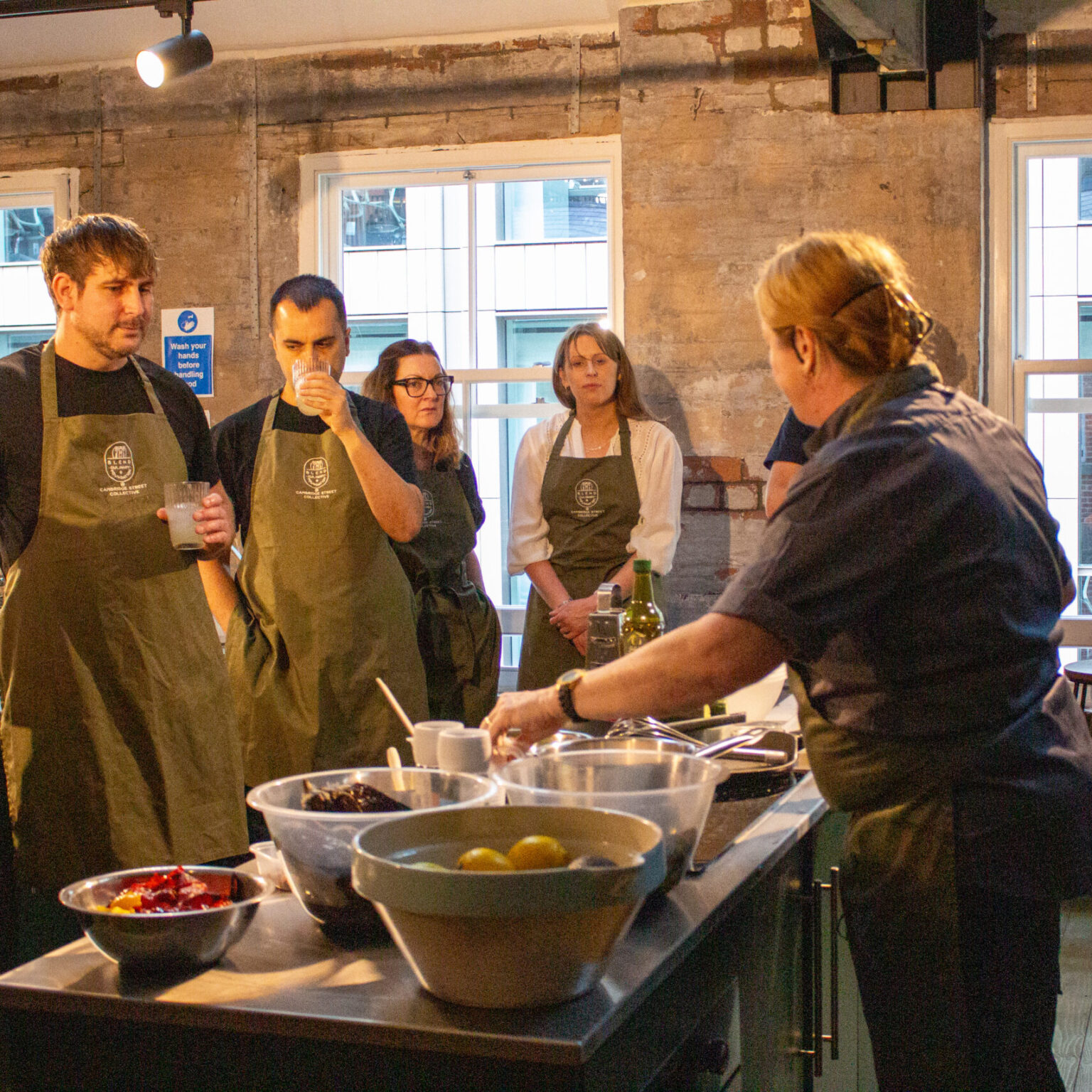 Cooking Event at Blend Culinary Foundation